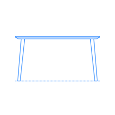Furniture Dining Tables Ikea Lisabo Table Outline Icon Svg Set, Free Vectors File